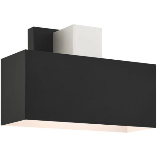 22423-04 1 Light Black Outdoor ADA Wall Sconce-Lighting LumensWall Sconces