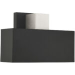 22423-04 1 Light Black Outdoor ADA Wall Sconce-Lighting LumensWall Sconces