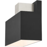 22423-04 1 Light Black Outdoor ADA Wall Sconce-Lighting LumensWall Sconces