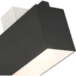 22423-04 1 Light Black Outdoor ADA Wall Sconce-Lighting LumensWall Sconces