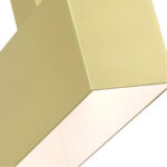 22423-12 1 Light Satin Brass Outdoor ADA Wall Sconce-Lighting LumensWall Sconces