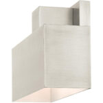 22423-91 1 Light Brushed Nickel Outdoor ADA Wall Sconce-Lighting LumensWall Sconces