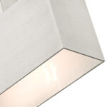 22423-91 1 Light Brushed Nickel Outdoor ADA Wall Sconce-Lighting LumensWall Sconces