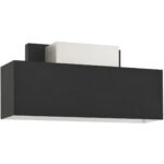 22424-04 2 Light Black Outdoor ADA Wall Sconce-Lighting LumensWall Sconces