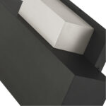 22424-04 2 Light Black Outdoor ADA Wall Sconce-Lighting LumensWall Sconces