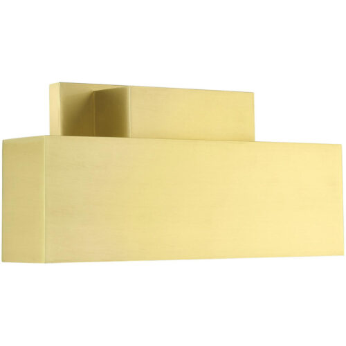 22424-12 2 Light Satin Brass Outdoor ADA Wall Sconce-Lighting LumensWall Sconces