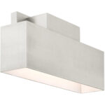 22424-91 2 Light Brushed Nickel Outdoor ADA Wall Sconce-Lighting LumensWall Sconces