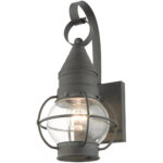 26900-61 1 Light Charcoal Outdoor Wall Lantern-Lighting LumensLantern