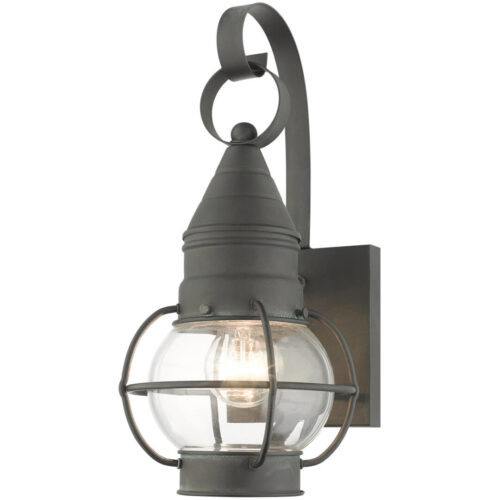 26900-61 1 Light Charcoal Outdoor Wall Lantern-Lighting LumensLantern