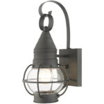 26900-61 1 Light Charcoal Outdoor Wall Lantern-Lighting LumensLantern