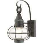 26901-61 1 Light Charcoal Outdoor Wall Lantern-Lighting LumensLantern