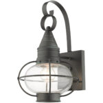 26901-61 1 Light Charcoal Outdoor Wall Lantern-Lighting LumensLantern