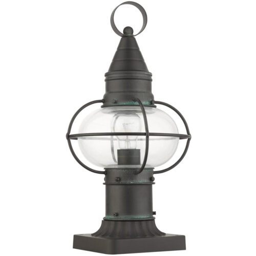 26902-61 1 Light Charcoal Outdoor Post Top Lantern-Lighting LumensLantern