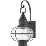 26904-61 1 Light Charcoal Outdoor Wall Lantern-Lighting LumensLantern