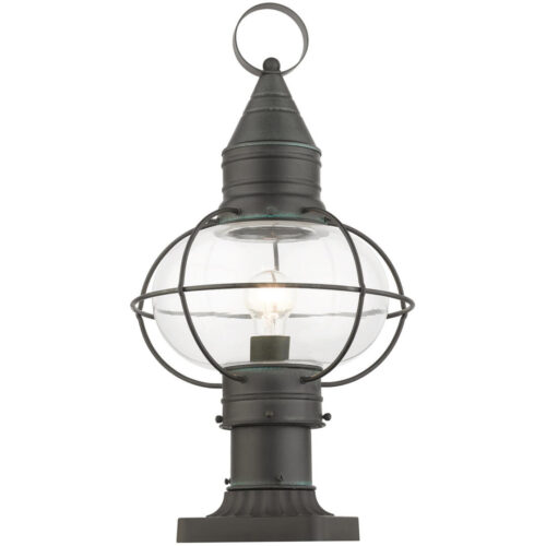 26905-61 1 Light Charcoal Outdoor Post Top Lantern-Lighting LumensLantern