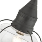 26906-61 1 Light Charcoal Outdoor Pendant Lantern-Lighting LumensLantern