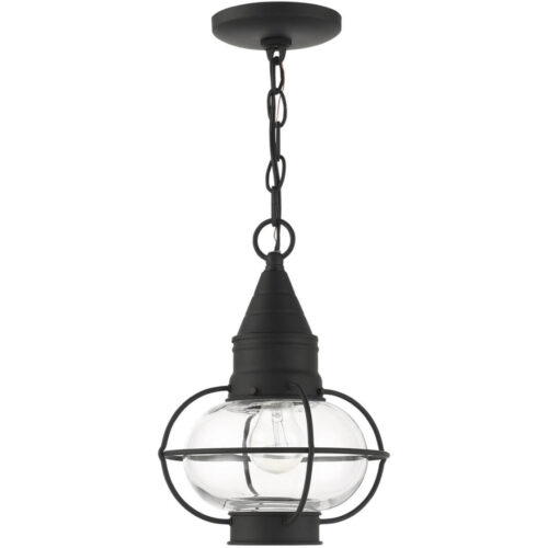 26910-04 1 Light Black Outdoor Pendant Lantern-Lighting LumensLantern