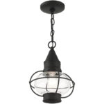 26910-04 1 Light Black Outdoor Pendant Lantern-Lighting LumensLantern