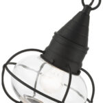 26910-04 1 Light Black Outdoor Pendant Lantern-Lighting LumensLantern