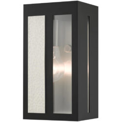 27411-04 1 Light Black Outdoor ADA Wall Lantern-Lighting LumensLantern