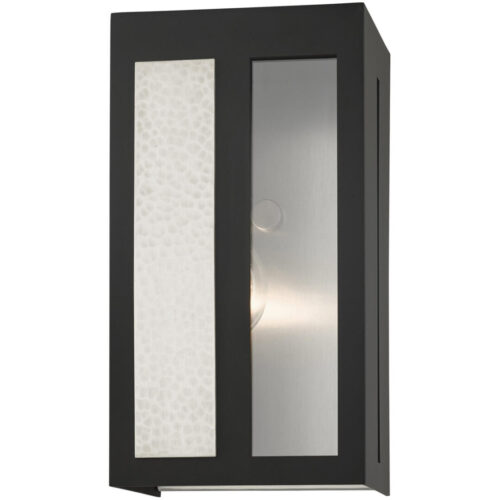 27411-04 1 Light Black Outdoor ADA Wall Lantern-Lighting LumensLantern