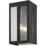 27411-04 1 Light Black Outdoor ADA Wall Lantern-Lighting LumensLantern