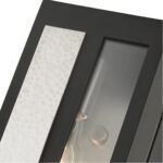 27411-04 1 Light Black Outdoor ADA Wall Lantern-Lighting LumensLantern