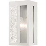 27411-91 1 Light Brushed Nickel Outdoor ADA Wall Lantern-Lighting LumensLantern