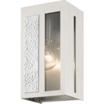 27411-91 1 Light Brushed Nickel Outdoor ADA Wall Lantern-Lighting LumensLantern