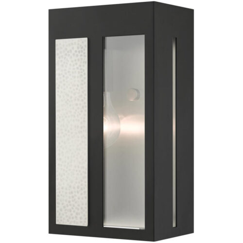 27412-04 1 Light Black Outdoor ADA Wall Lantern-Lighting LumensLantern