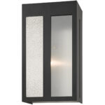 27412-04 1 Light Black Outdoor ADA Wall Lantern-Lighting LumensLantern