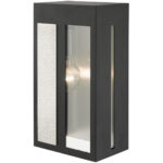 27412-04 1 Light Black Outdoor ADA Wall Lantern-Lighting LumensLantern