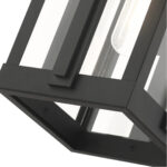 27712-04 1 Light Black Outdoor Wall Lantern-Lighting LumensLantern