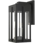 27714-04 3 Light Black Outdoor Wall Lantern-Lighting LumensLantern