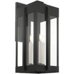 27716-04 4 Light Black Outdoor Wall Lantern-Lighting LumensLantern