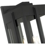 27716-04 4 Light Black Outdoor Wall Lantern-Lighting LumensLantern