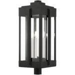 27719-04 4 Light Black Outdoor Post Top Lantern-Lighting LumensLantern