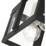 27723-04 4 Light Black Outdoor Flush Mount-Lighting LumensBath/Flush Mounts