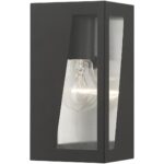 28931-04 1 Light Black Outdoor Small ADA Wall Lantern-Lighting LumensLantern