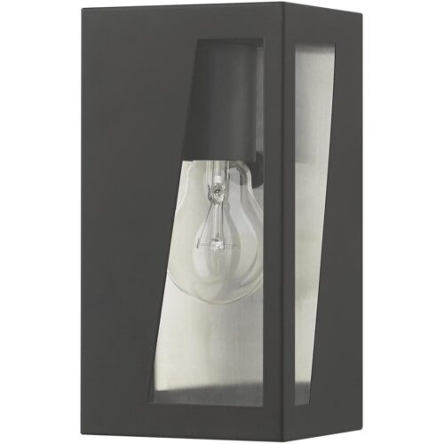 28931-04 1 Light Black Outdoor Small ADA Wall Lantern-Lighting LumensLantern