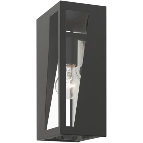 28932-04 1 Light Black Outdoor Medium ADA Wall Lantern-Lighting LumensLantern