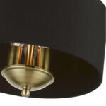 40111-01 3 Light Antique Brass Semi-Flush Mount-Lighting LumensSemi Flush