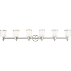 40216-35 6 Light Polished Nickel Vanity Sconce-Lighting LumensWall Sconces