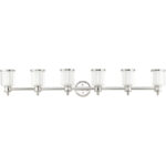 40216-35 6 Light Polished Nickel Vanity Sconce-Lighting LumensWall Sconces