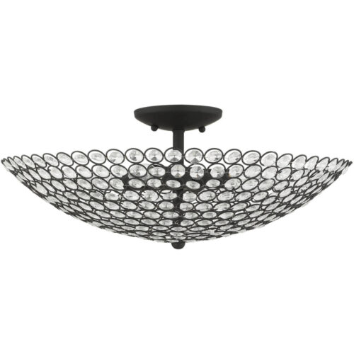 40447-04 4 Light Black Semi Flush-Lighting LumensSemi Flush