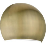 40802-01 1 Light Antique Brass Wall Sconce-Lighting LumensWall Sconces