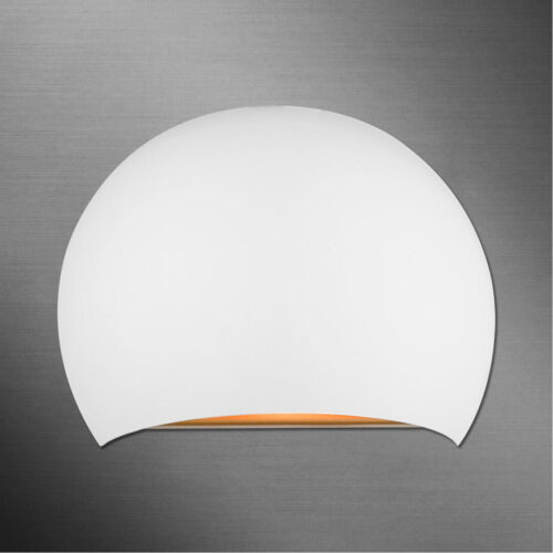 40802-03 1 Light White Wall Sconce-Lighting LumensWall Sconces