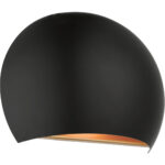 40802-04 1 Light Black Wall Sconce-Lighting LumensWall Sconces