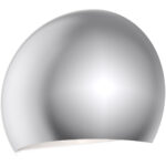 40802-05 1 Light Polished Chrome Wall Sconce-Lighting LumensWall Sconces