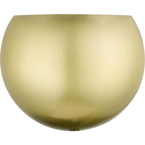 40802-12 1 Light Satin Brass Wall Sconce-Lighting LumensWall Sconces